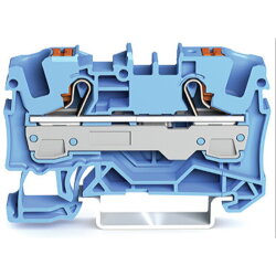 WAGO 2-Leiter-Durchgangsklemme mit Drücker 6 mm?...