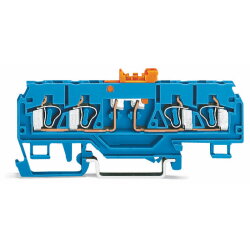 WAGO 4-Leiter-Trenn- und Messklemme mit schwenkbarem...