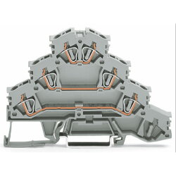 WAGO Vierstock-Reihenklemme Motoranschluss-Reihenklemme...