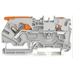 WAGO 2-Leiter-Durchgangsklemme mit Hebel und Drücker...