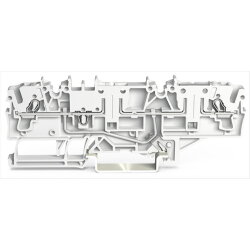 WAGO 2-Leiter-Basisklemme für Tragschiene 35 x 15...