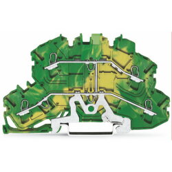 WAGO Doppelstockklemme 4-Leiter-Schutzleiterklemme...