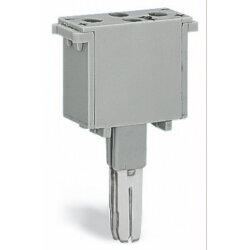 WAGO Bauelementestecker 2-polig mit Diode 1N4007 grau...