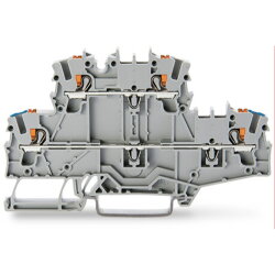 WAGO Doppelstockklemme mit Drücker...