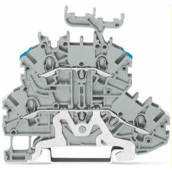WAGO Doppelstockklemme Schirmleiter-/Durchgangsklemme 1...