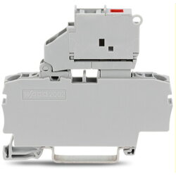 WAGO 2-Leiter-Sicherungsklemme mit schwenkbarem...