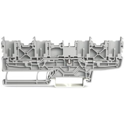 WAGO 4-Pin-Basisklemme für Tragschiene 35 x 15 und...