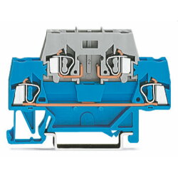 WAGO Doppelstockklemme für Tragschiene 35 x 15 und...