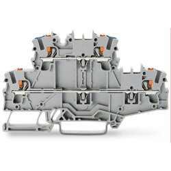 WAGO Doppelstockklemme mit Drücker...