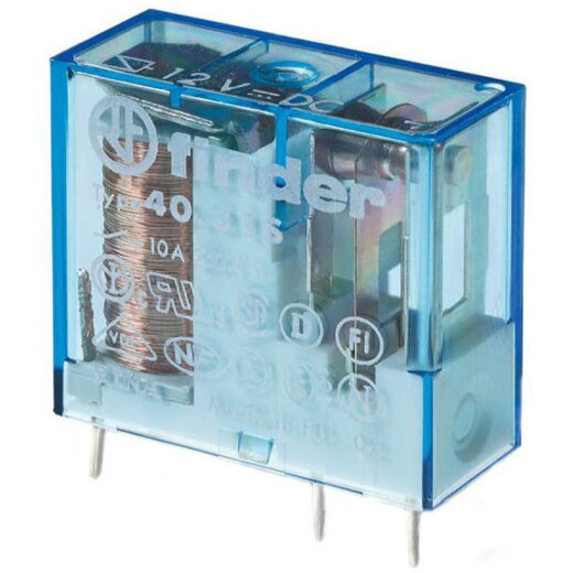 Finder bistabiles Printrelais 1 Wechsler 10 A Spule 5 V DC sensitiv