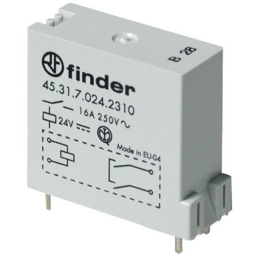 Finder Printrelais 1 Schließer 16A Spule 12V