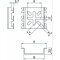 OBO Montageplatte MPG 90 FT für Gitterrinne gross