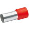 Klauke Aderendhülse n. DIN 95qmm 25mm rot VZ isoliert 48225