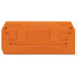 WAGO Abschlussplatte u. Zwischenplatte 284-328 für...