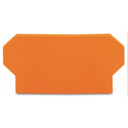WAGO Trennwand 281-327 überstehend orange