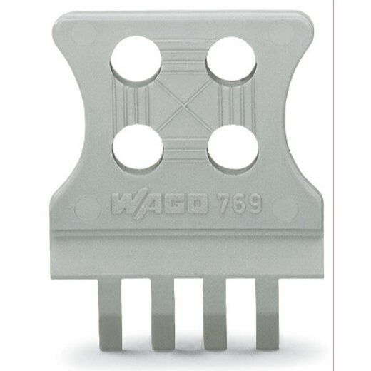 WAGO Zugentlastungsplatte 769-413 6-9polig grau