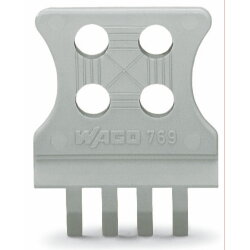 WAGO Zugentlastungsplatte 769-413 6-9polig grau