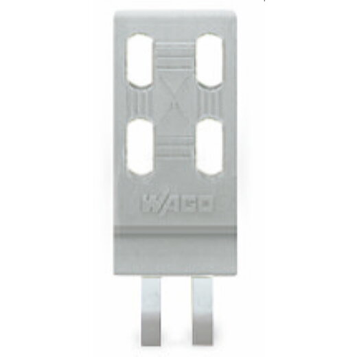 WAGO Zugentlastungsplatte 769-411 2-3polig grau