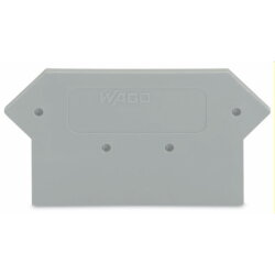 WAGO Abschluss- und Zwischenplatte 281-316