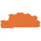 WAGO Abschlussplatte u. Zwischenplatte 2003-6693 1mm orange