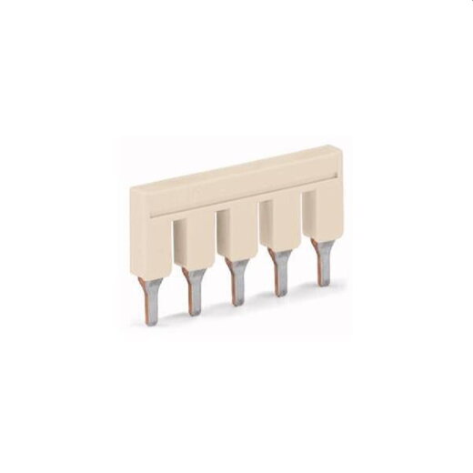 WAGO Kammbrücke 2006-405 TOPJOB 5fach lichtgrau