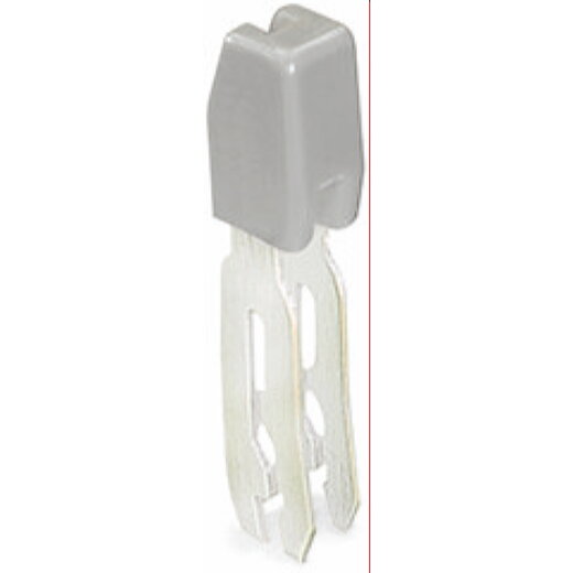 WAGO Schachtelbrücke 781-452 1auf2 isoliert grau