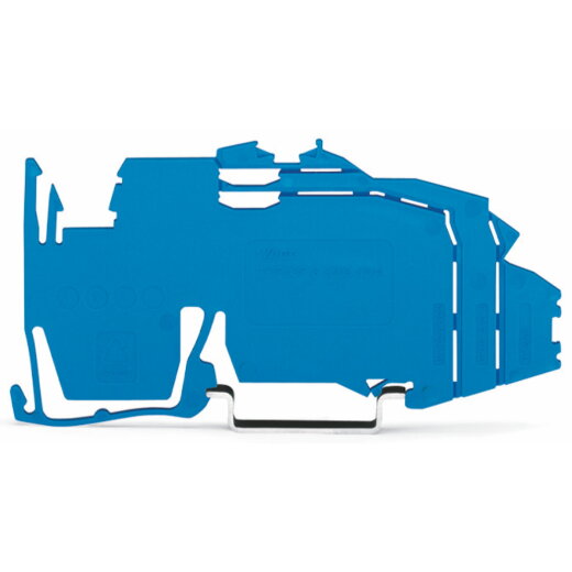 WAGO Sammelschienenträger 2009-304 für TS35 blau