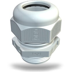 OBO Kabelverschraubung V-TEC PG16 lichtgrau