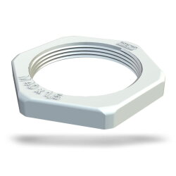 OBO Gegenmutter 116 M M40 PA silbergrau