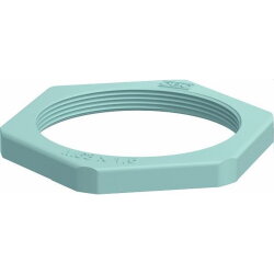 OBO Gegenmutter 116 M M63 PA silbergrau