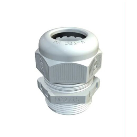 OBO Kabelverschraubung V-TEC PG16 silbergrau