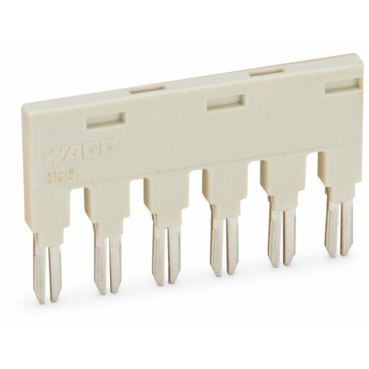 WAGO Brücker für Brückungsschacht 6-fach blau 859-406/000-006