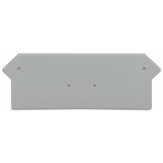 WAGO Abschluss- und Zwischenplatte 2 mm dick grau 279-316