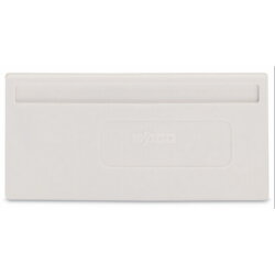 WAGO Trennwand 2 mm dick überstehend lichtgrau 281-350