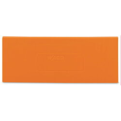 WAGO Trennwand 2 mm dick überstehend orange 279-340