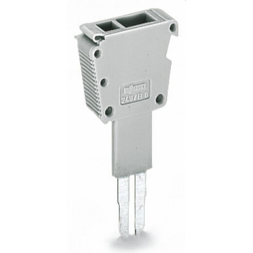 WAGO B-Prüfsteckermodul anreihbar grau 249-147