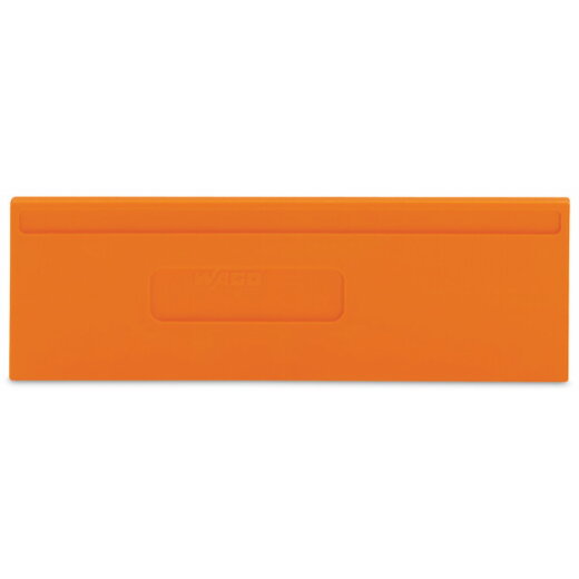 WAGO Trennwand 2 mm dick überstehend orange 281-339