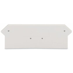 WAGO Abschluss- und Zwischenplatte 2 mm dick lichtgrau...