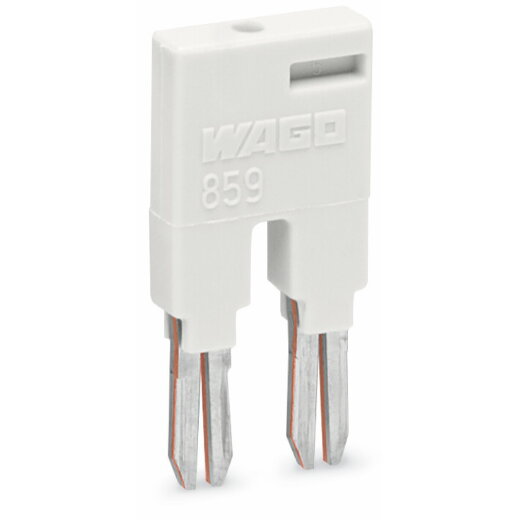 WAGO Brücker für Brückungsschacht 2-fach rot 859-402/000-005