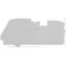 WAGO Abschluss- und Zwischenplatte 1 mm dick grau 2116-1291