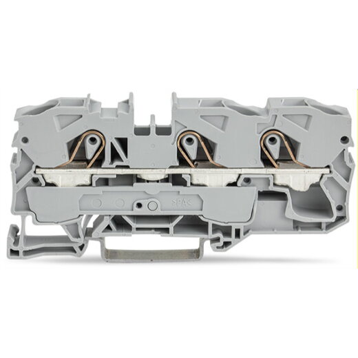 WAGO 3-Leiter-Durchgangsklemme 10 mm? für Anwendungen Ex e II geeignet rot 2010-1303