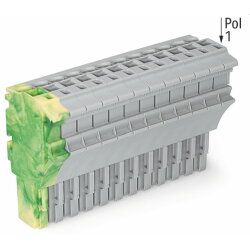 WAGO 1-Leiter-Federleiste Push-in CAGE CLAMP® 4 mm?...