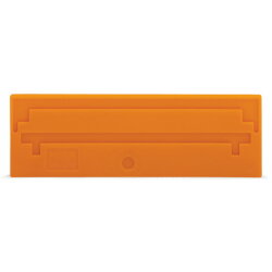 WAGO Trennwand 2 mm dick überstehend orange 283-353