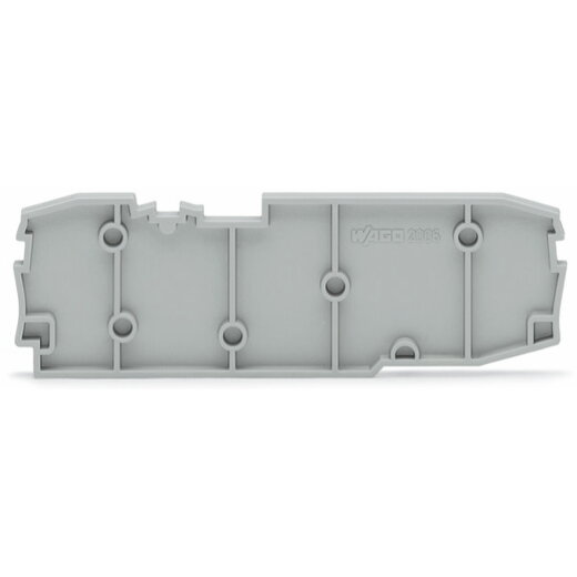 WAGO Distanzplatte 2,9 mm breit grau 2006-1695