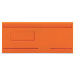 WAGO Trennwand 2 mm dick überstehend orange 880-329