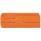 WAGO Abschluss- und Zwischenplatte 2,5 mm dick orange 880-339