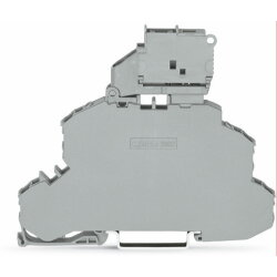 WAGO Doppelstock-Sicherungsklemme mit schwenkbarem...