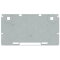 WAGO Trennwand 2 mm dick 110,3 mm breit grau 885-528