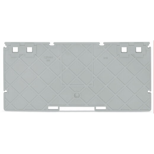 WAGO Trennwand 2 mm dick 157 mm breit grau 885-530