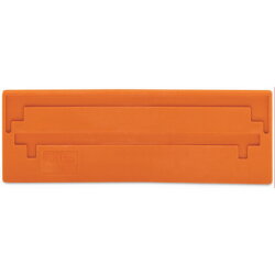 WAGO Trennwand 2 mm dick überstehend orange 282-340